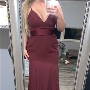 David’s Bridal Bridesmaids Dress